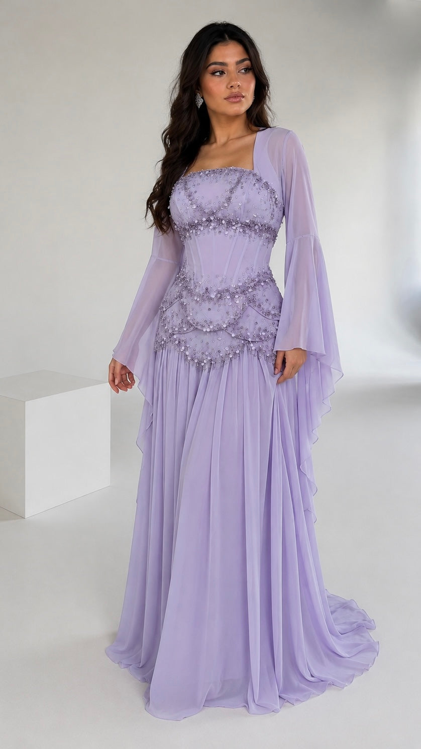 Robe Royal lavande