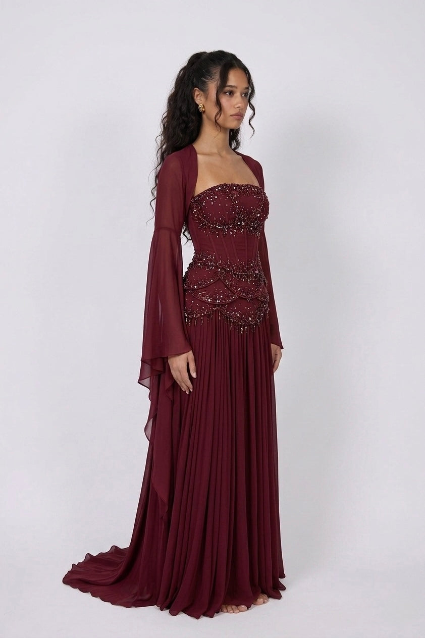Robe Royal burgundy