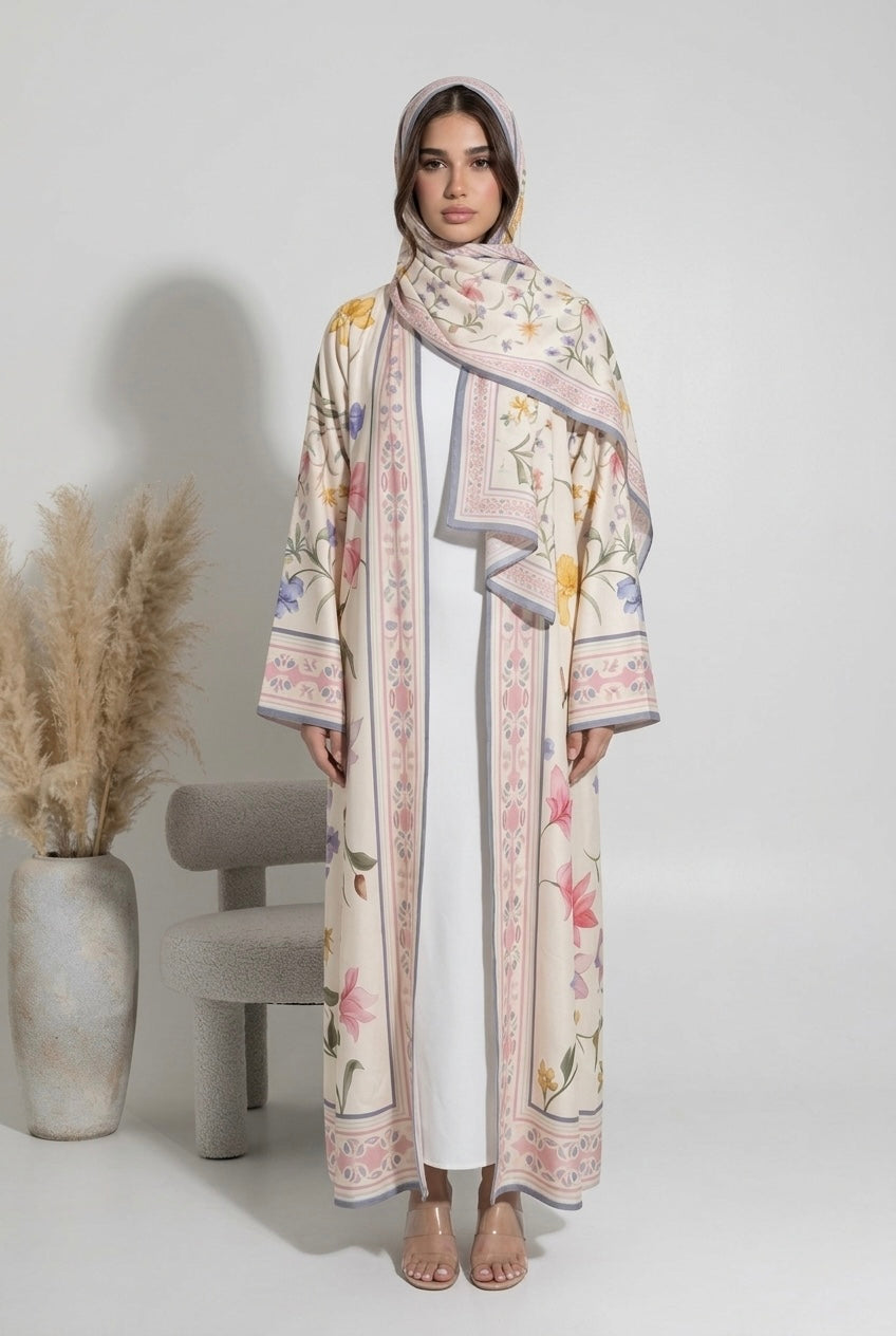Abaya florale