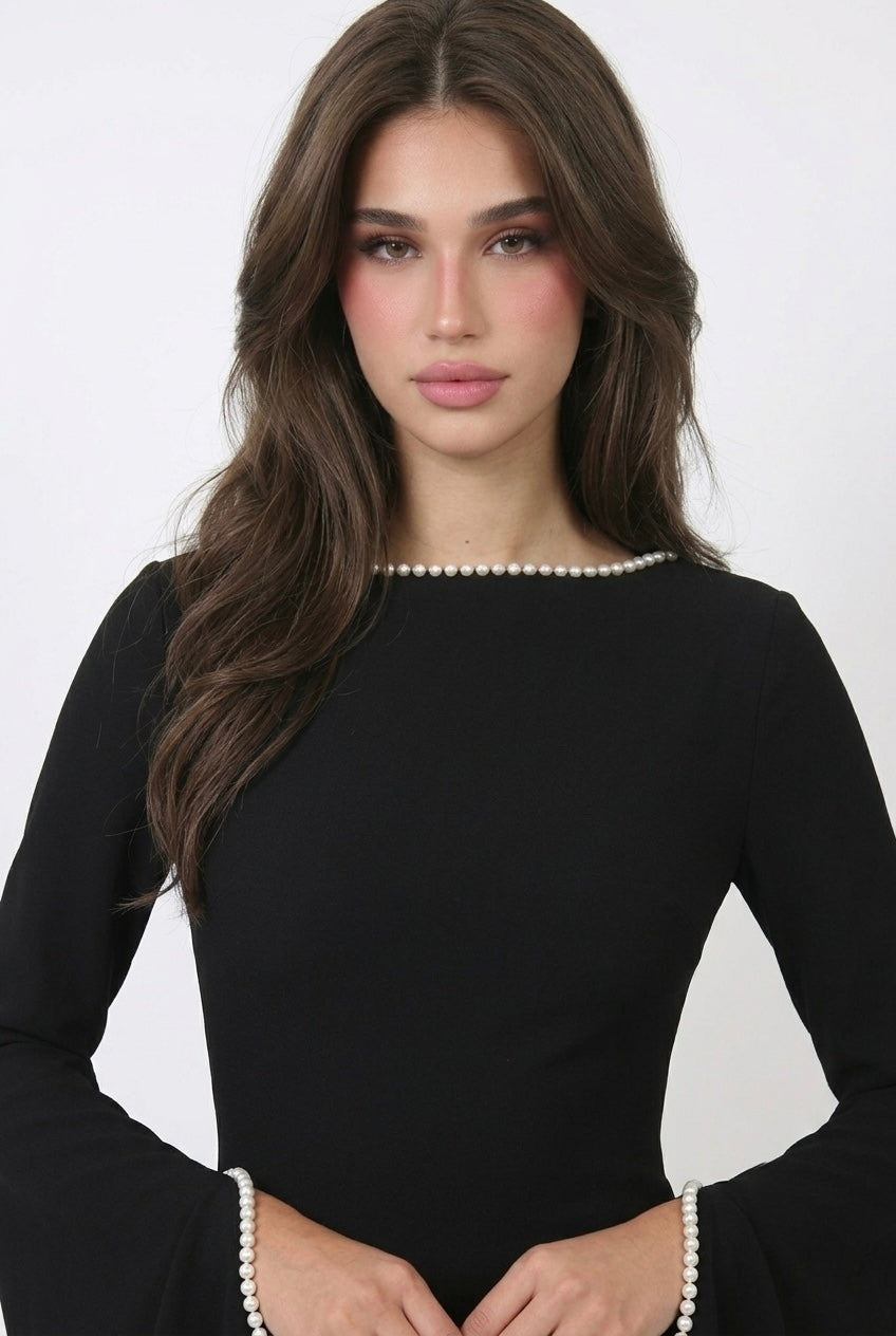 Robe Majestueuse Noir