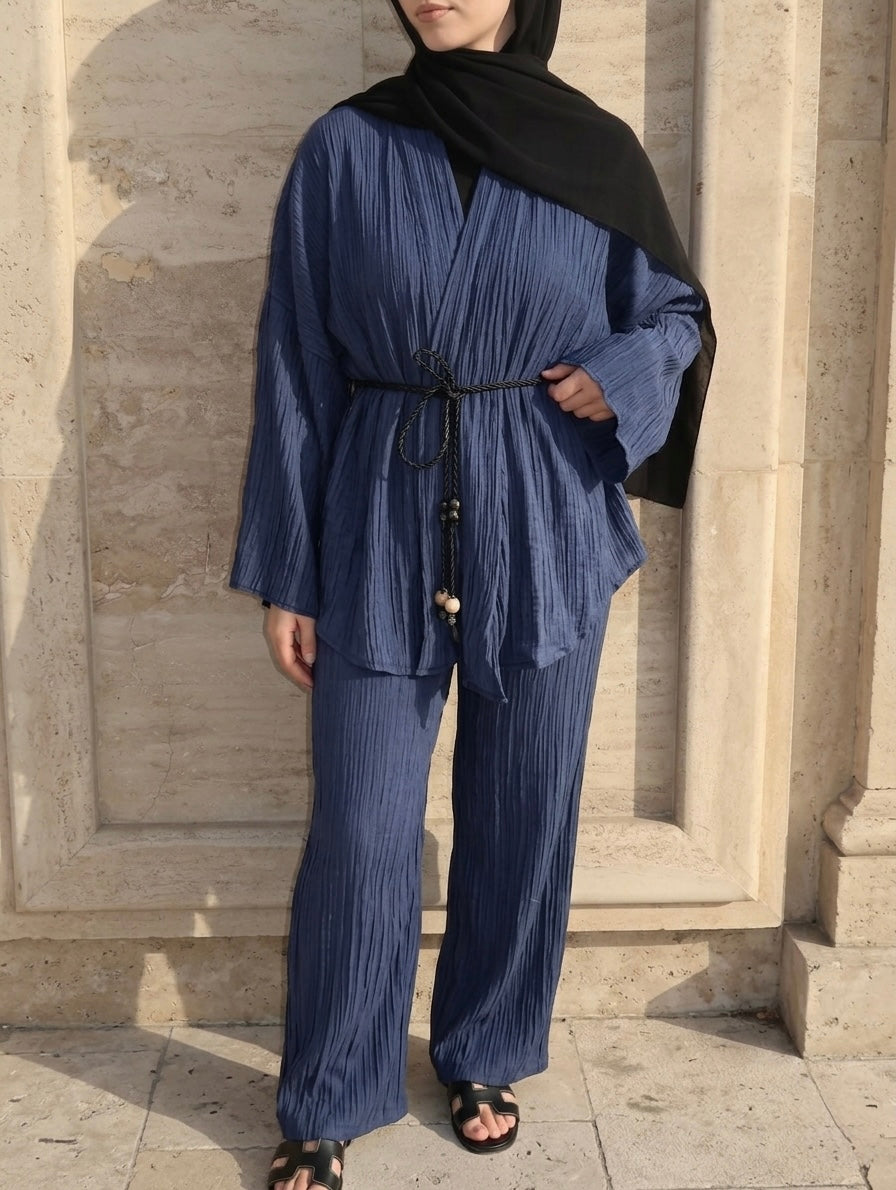Ensemble rayé