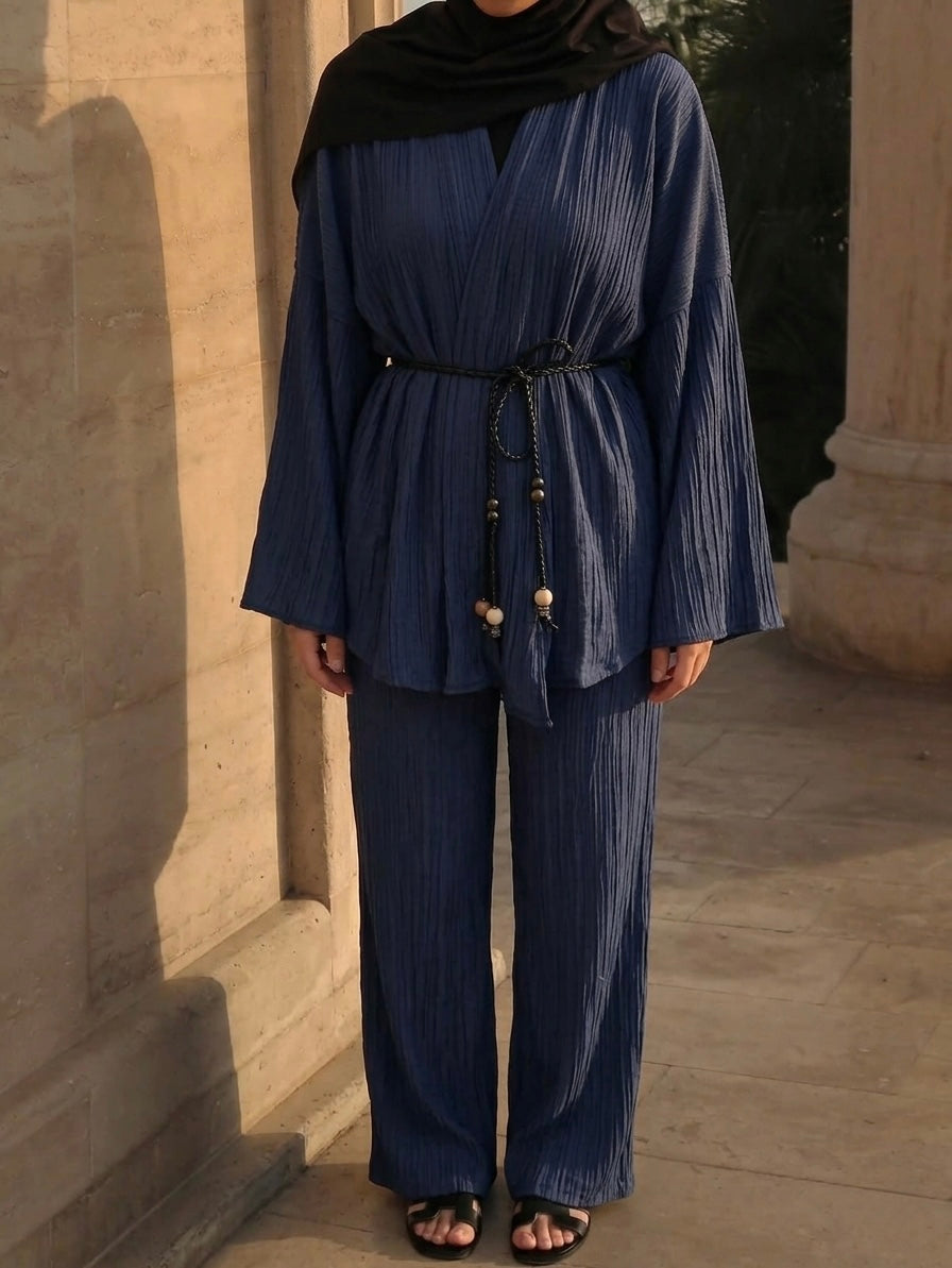 Ensemble rayé