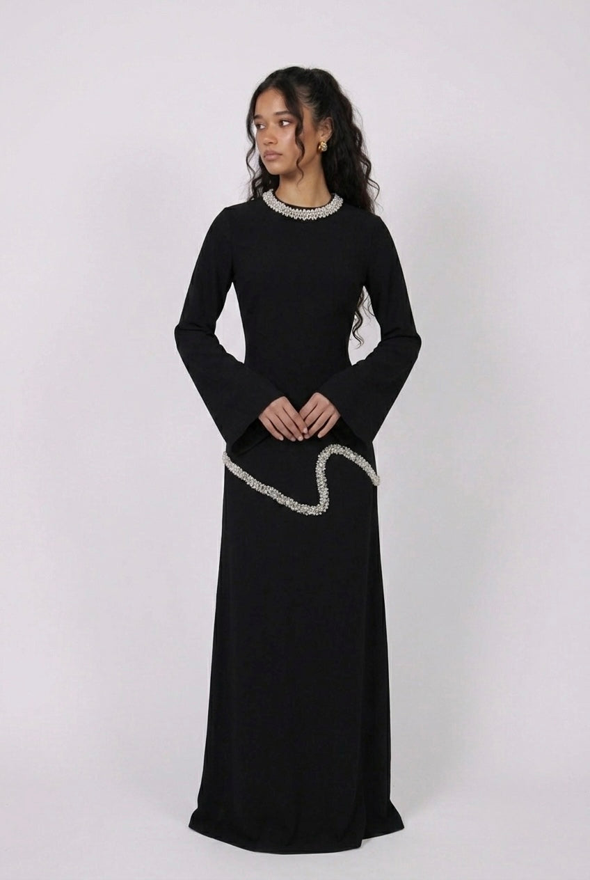 Robe Éclair - Noir