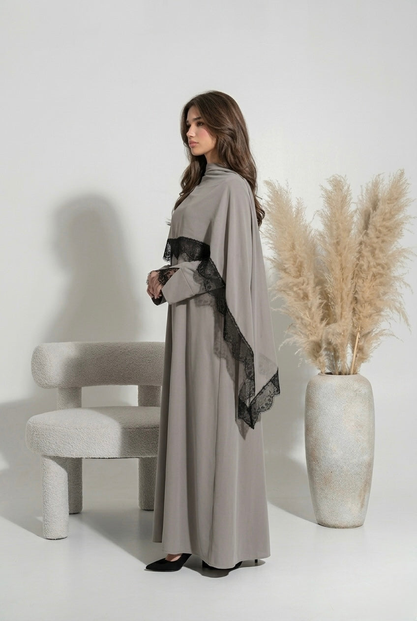 Abaya Haya - Marron