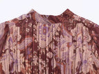 Floral print dress