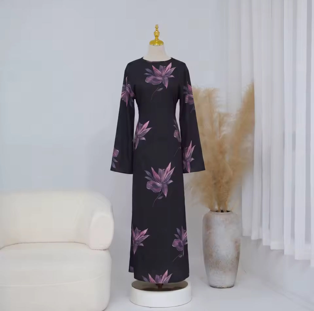 Robe Orchidée d'Ébène