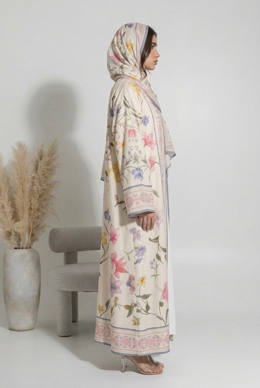 Abaya florale