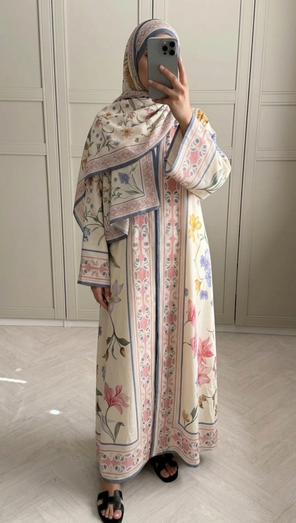 Abaya florale