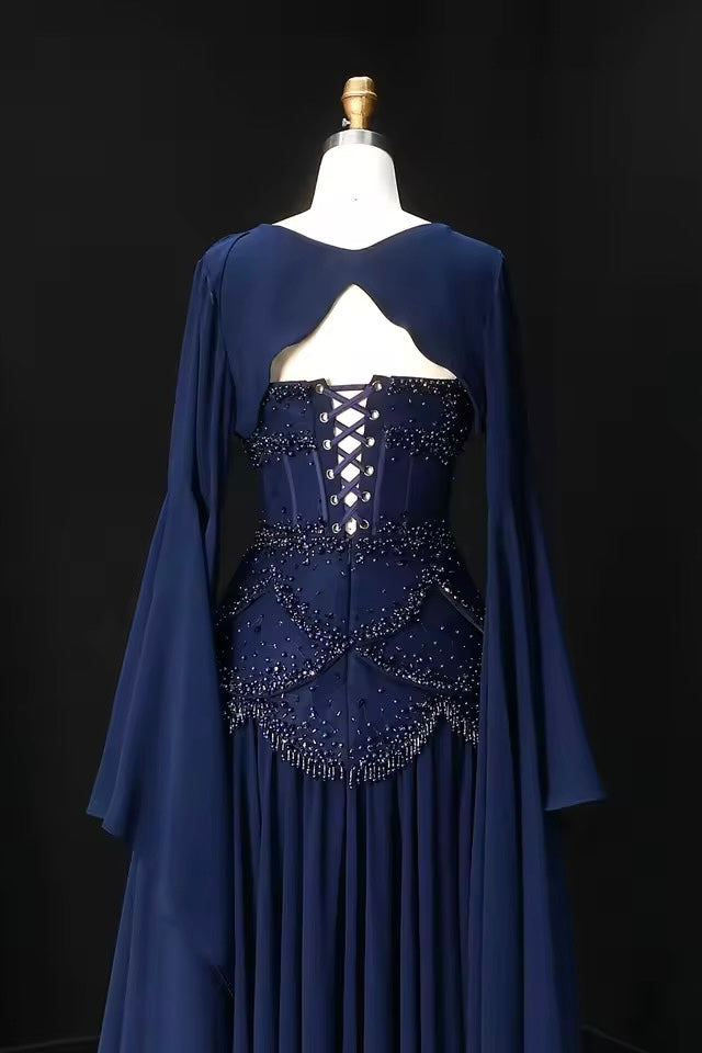 Robe Royal Bleu foncé