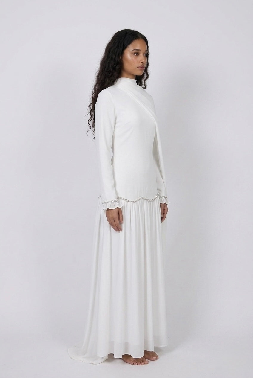 Robe Nora - blanche