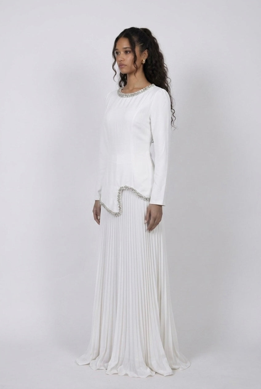 Robe Éclair - blanche