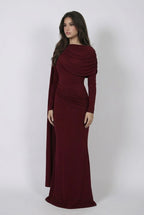Robe signature Leyalys - burgundy