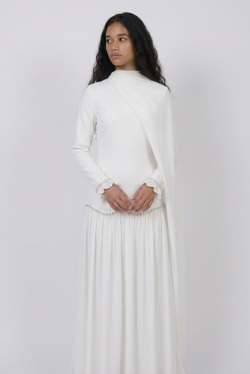 Robe Nora - blanche