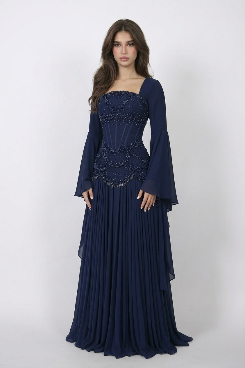 Robe Royal Bleu foncé