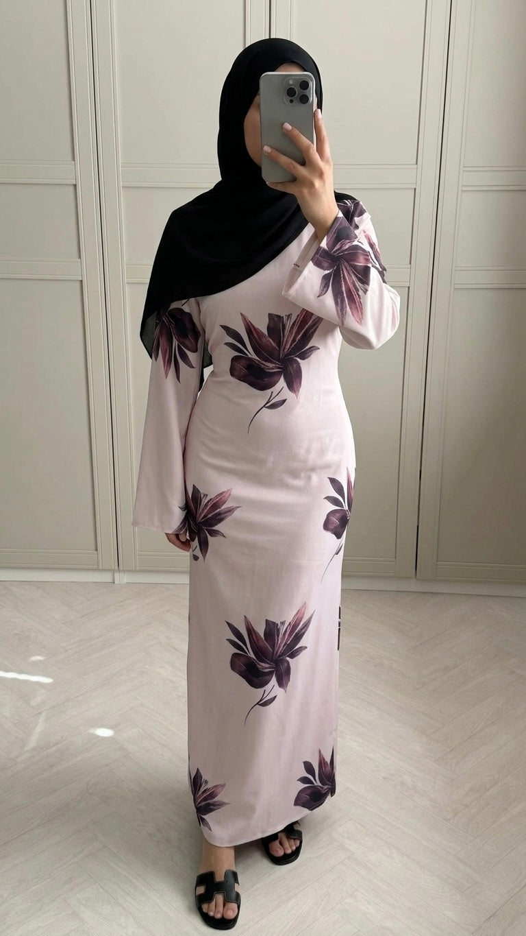 Robe Orchidée d'Ébène