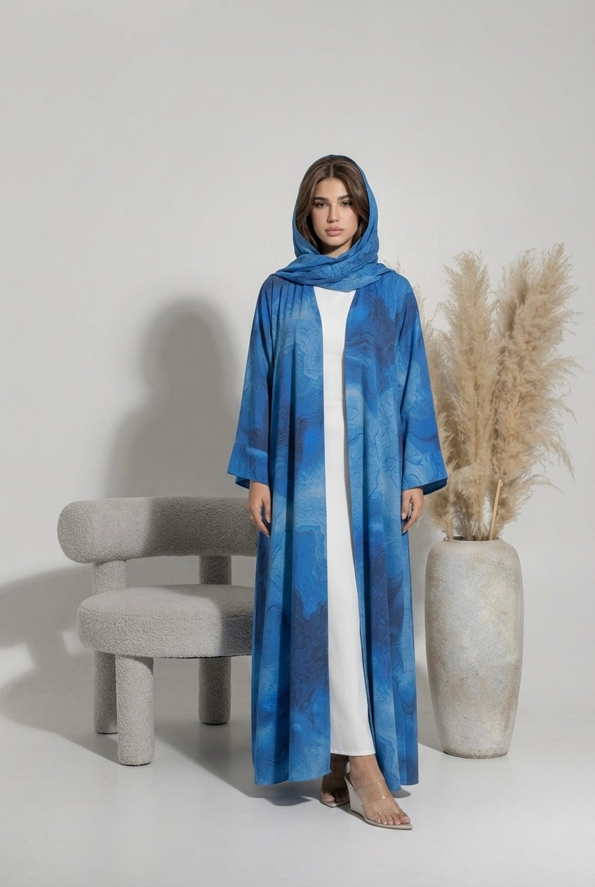 Abaya Abysse - bleu