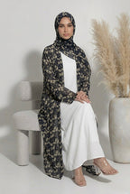 Abaya à fleur