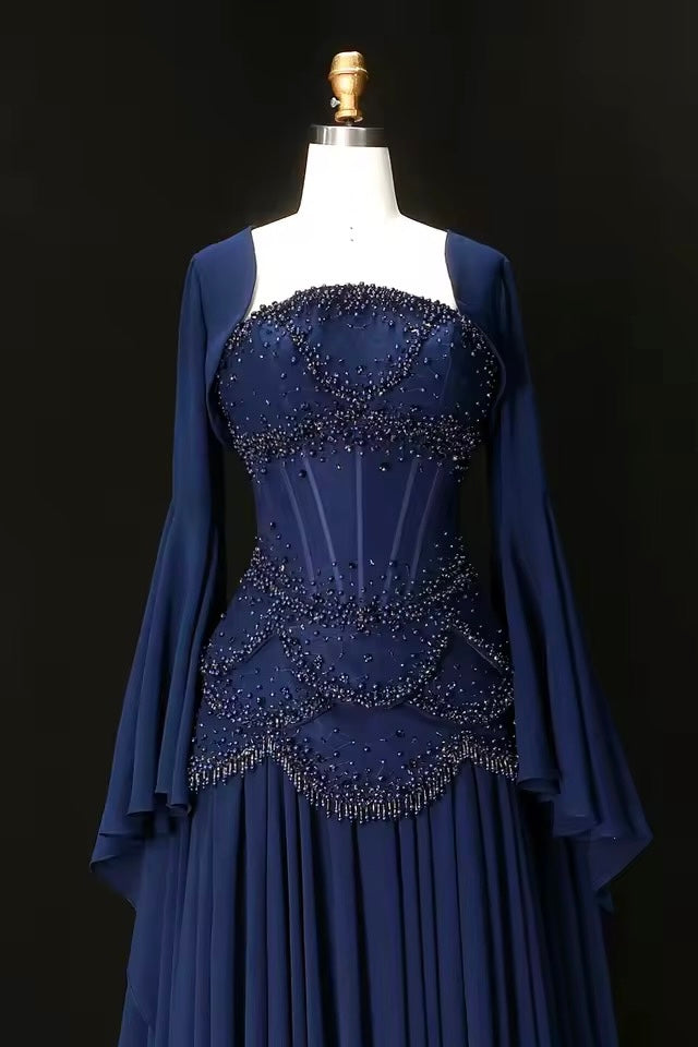 Robe Royal Bleu foncé