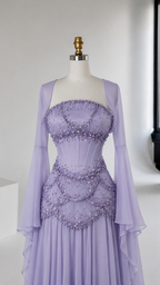 Robe Royal lavande