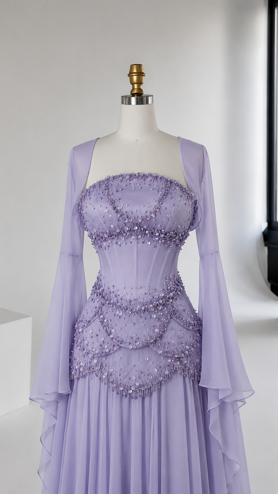 Robe Royal lavande