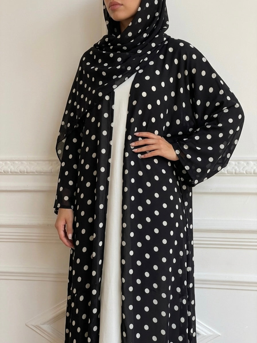 Abaya Polka Dots