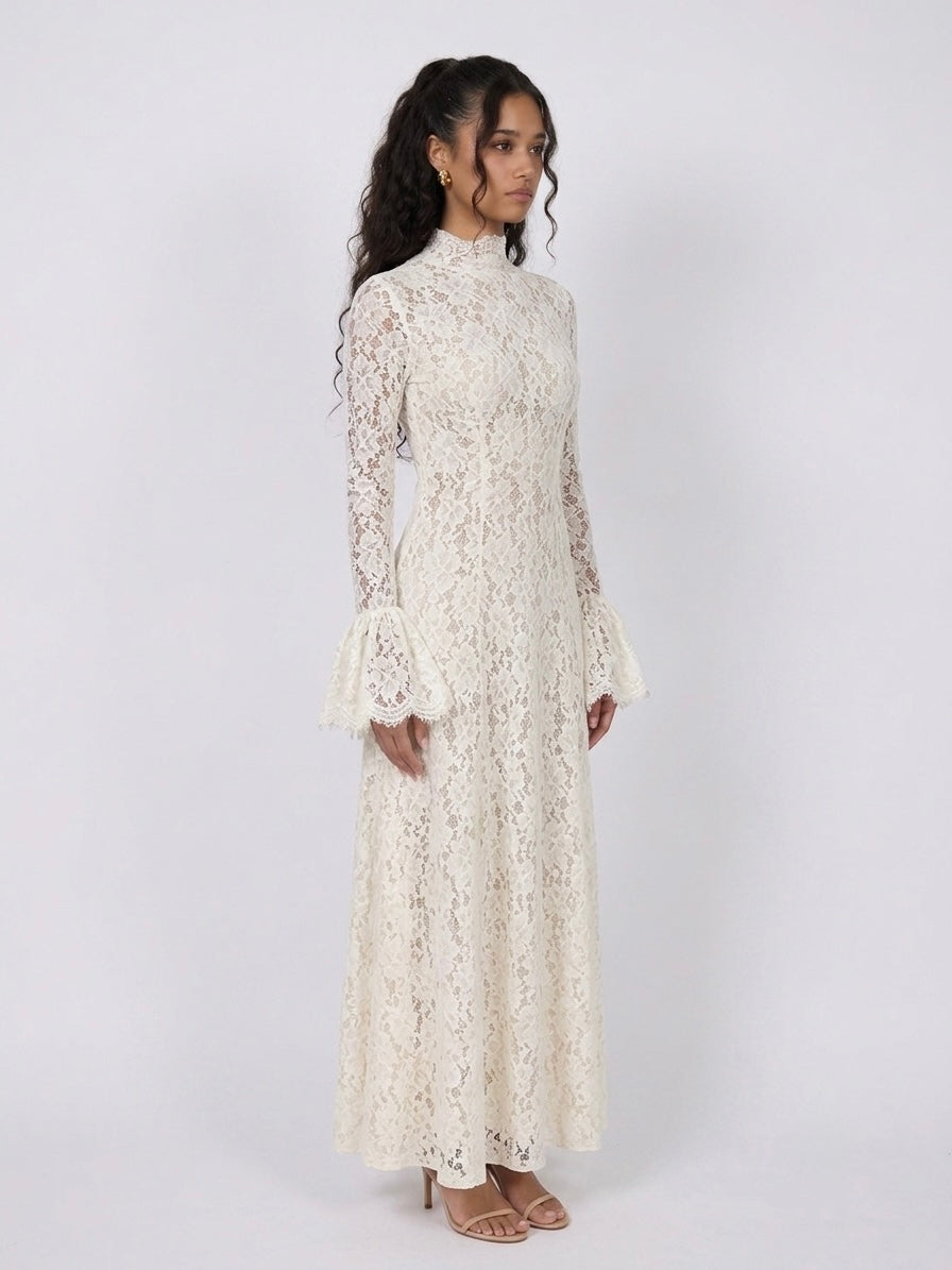 Robe à dentelle