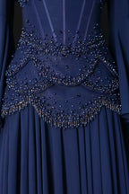 Robe Royal Bleu foncé