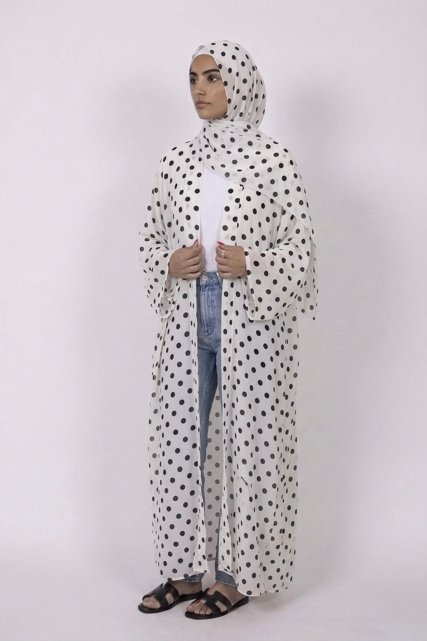 Polka Dot Abaya