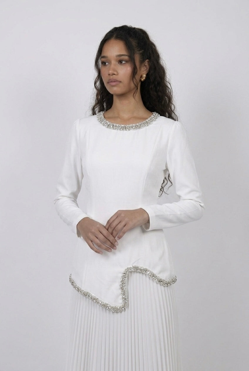 Robe Éclair - blanche