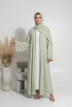 Abaya Rosace - Vert