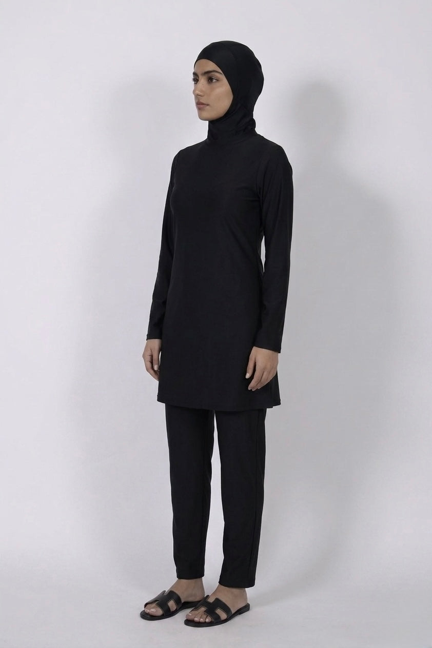3-piece burkini with cap