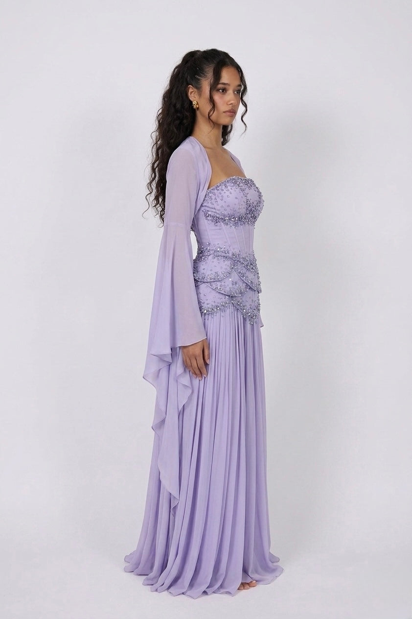 Robe Royal lavande