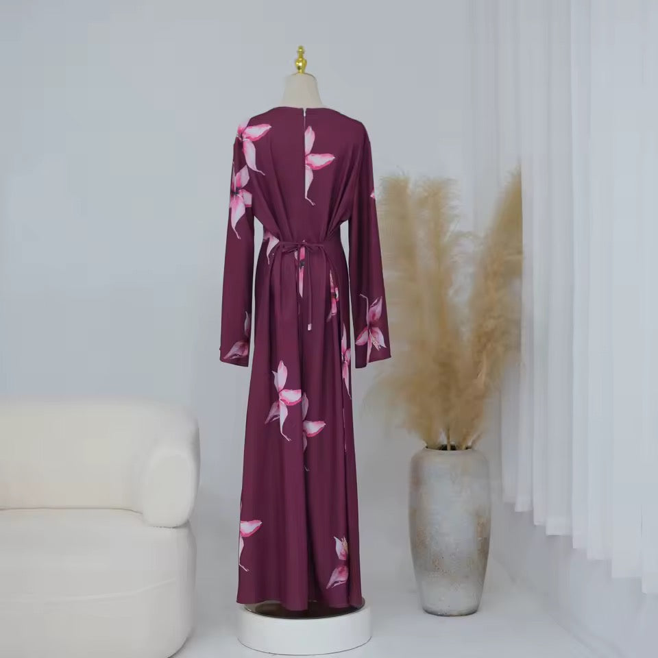 Robe Orchidée d'Ébène