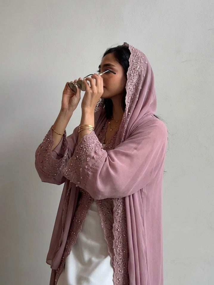 Abaya Rosée