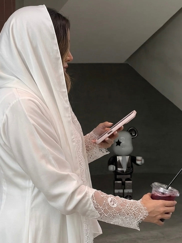 Abaya Dentelle de Lune