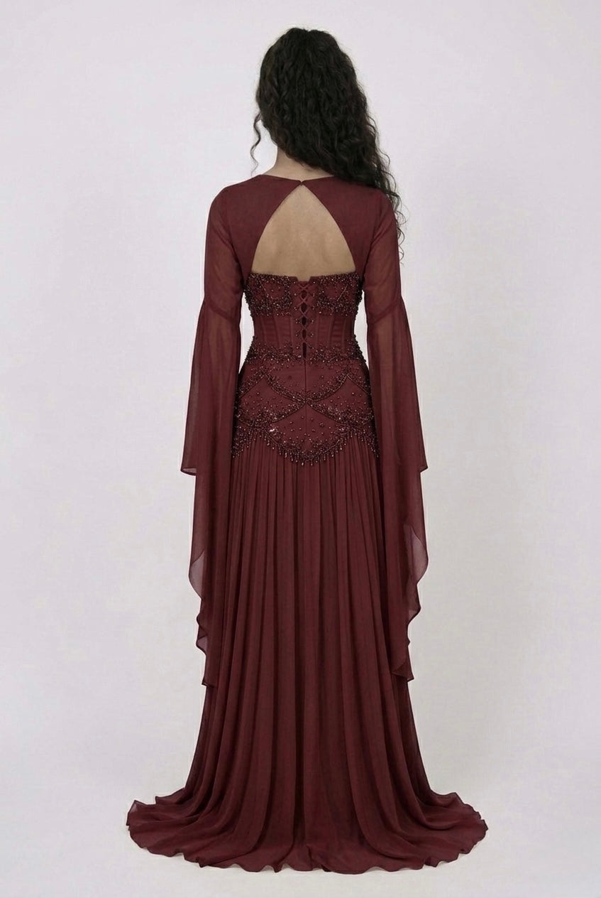 Robe Royal burgundy