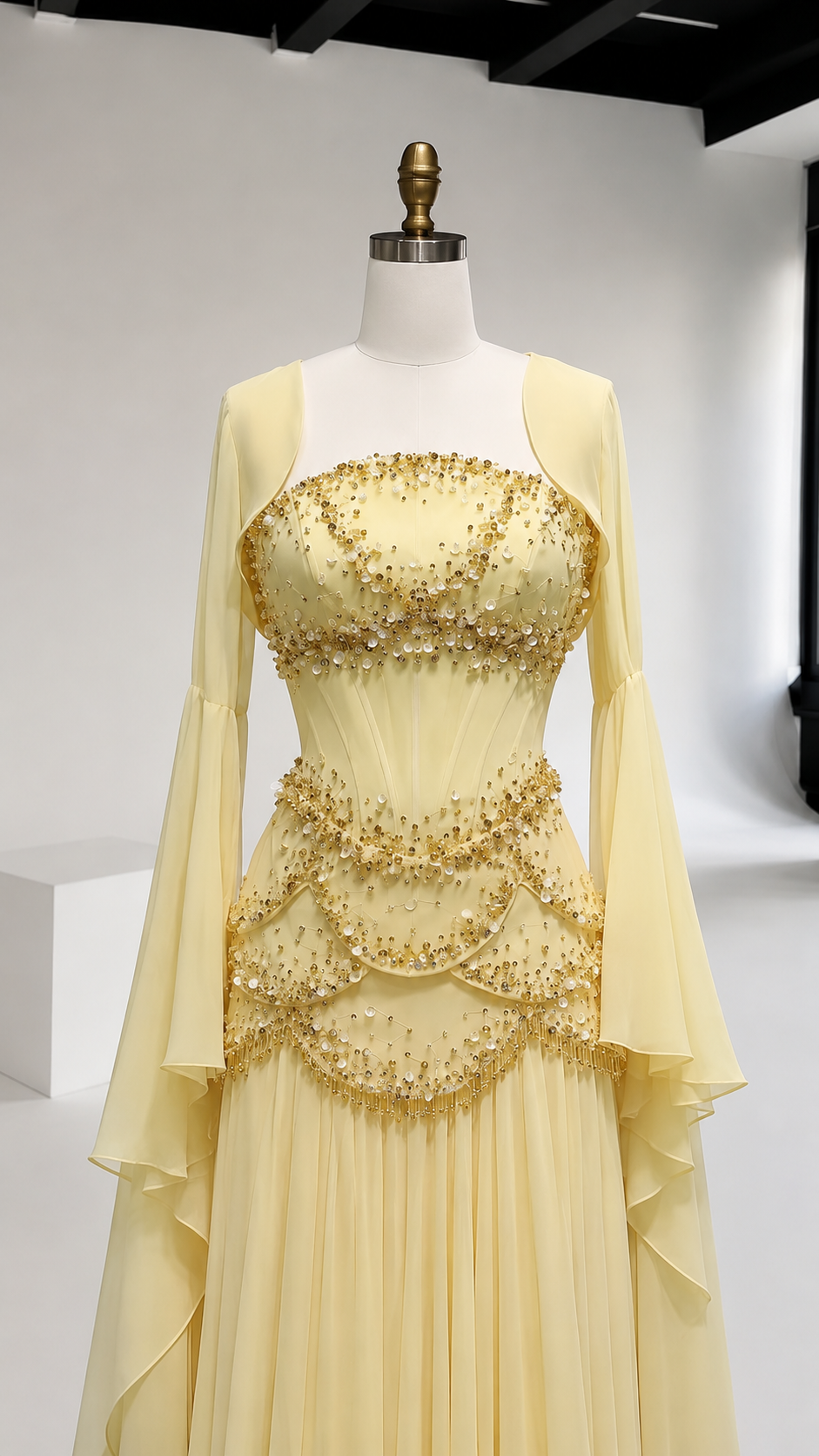 Robe Royal Jaune
