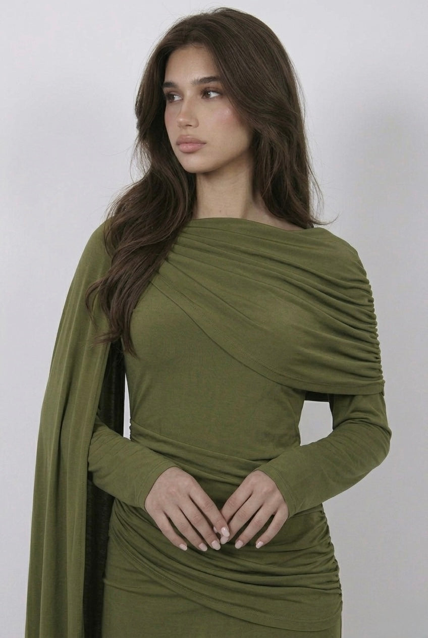 Robe signature Leyalys - vert