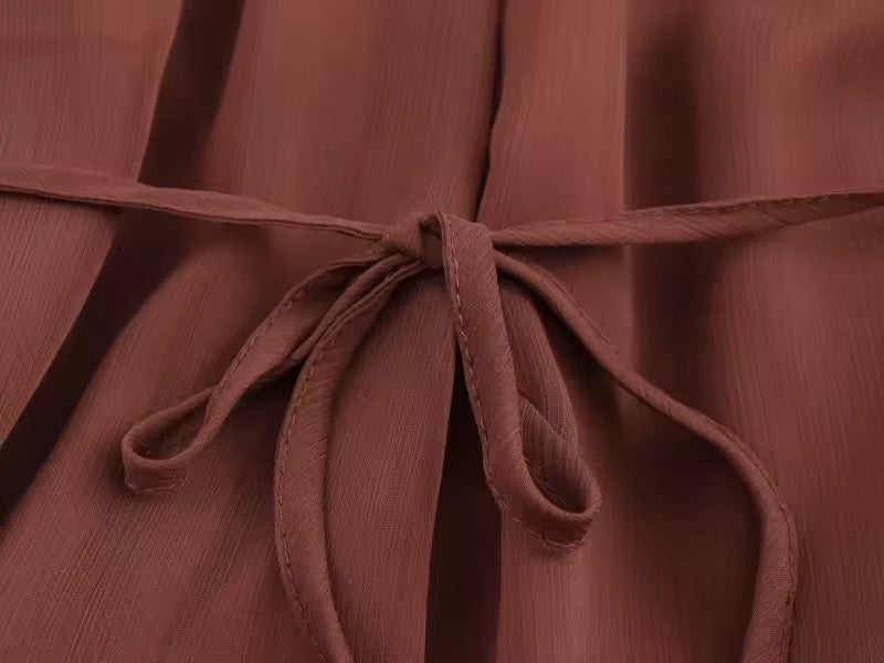 Robe marron