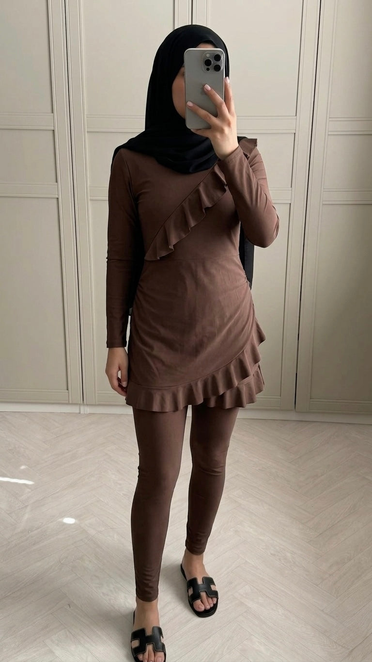 Burkini drapé