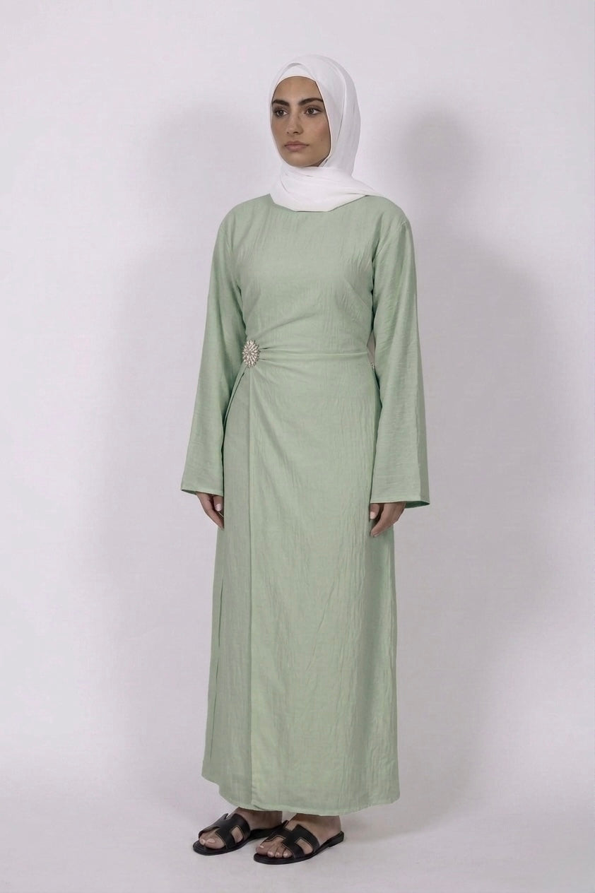 فستان الإشراقة الهادئة