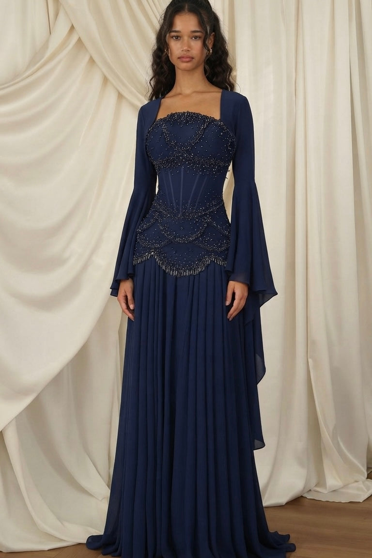 Robe Royal Bleu foncé