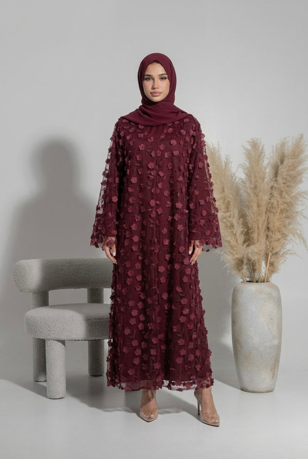 تشكيلة عبايات روز روج