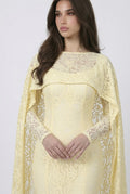 Robe Dentelle jaune