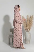Abaya Polka Dots - Rose