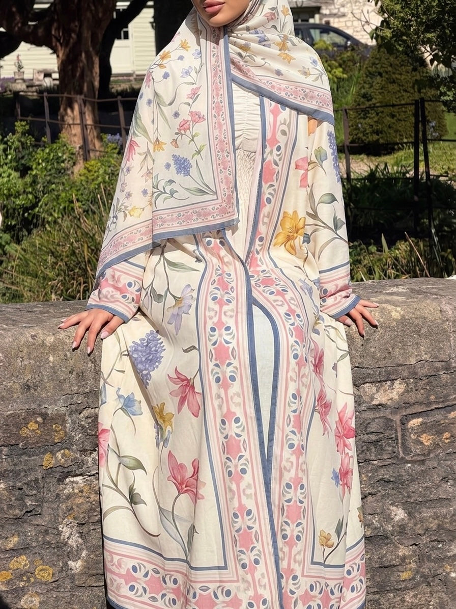 Abaya florale