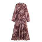 Floral print dress