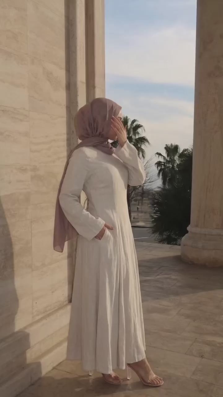 Robe à lacets