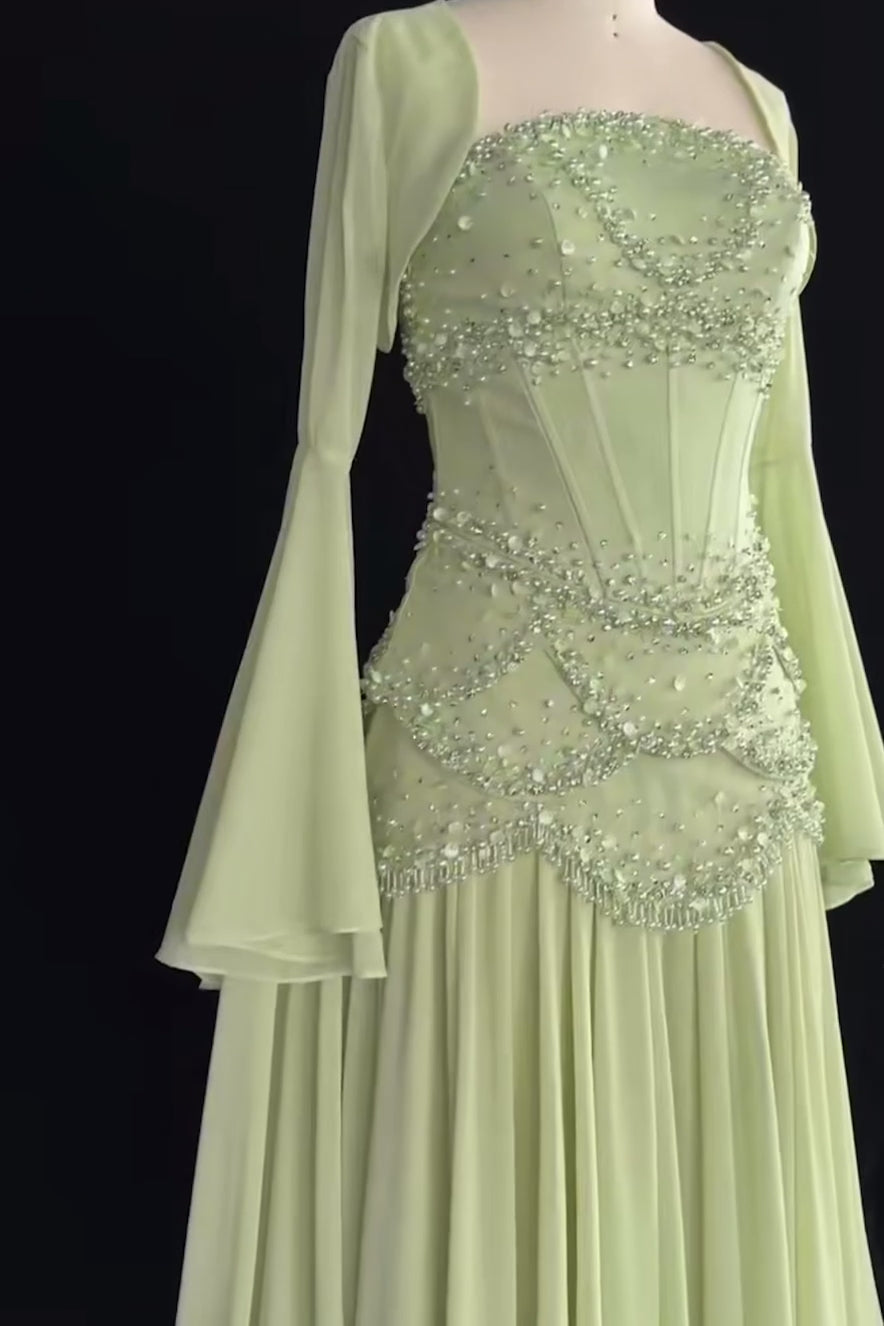 Robe Royal - Vert sauge