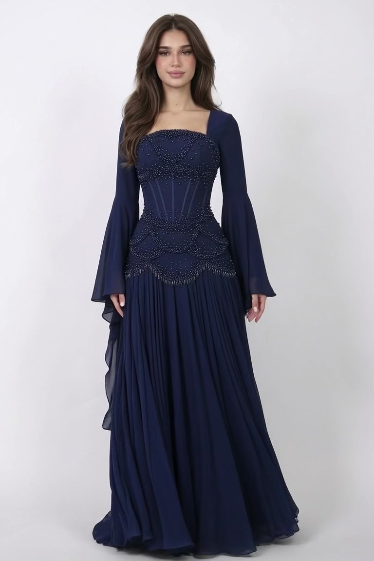 Robe Royal Bleu foncé